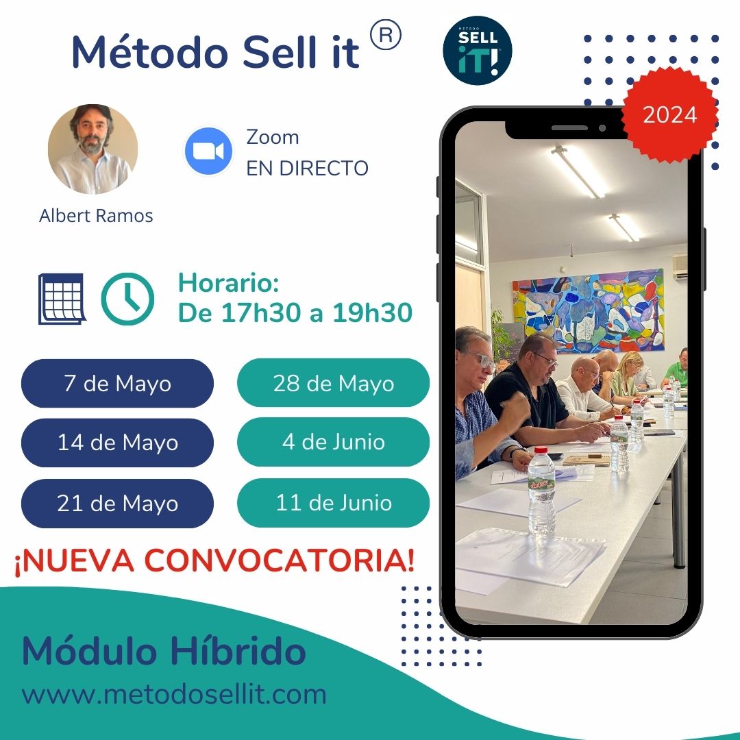Abierto Método Sell It Híbrido Mayo 2024